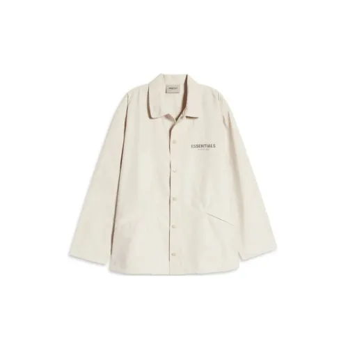 Fear Of God Essentials SS21 Shirts Unisex Light Beige