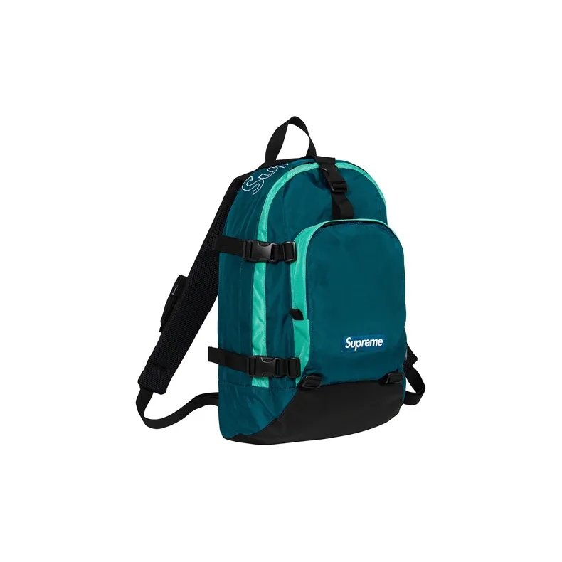 Supreme FW19 Nylon Travel Bag Backpack Regular Unisex Green-1