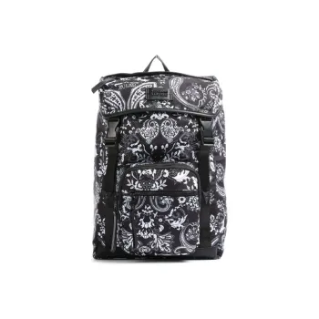 VERSACE JEANS COUTURE Laptop Backpack Men's Black White