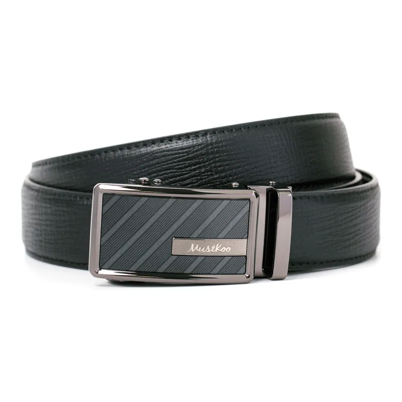 MUSTKOO Leather Belts Men-0