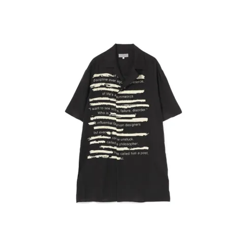 Yohji Yamamoto Shirts Men Black