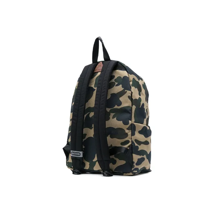 A BATHING APE Polyester Backpack Unisex Camouflage-2