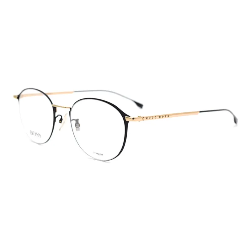 HUGO BOSS Eyeglass Frames Men Black/Gold-1