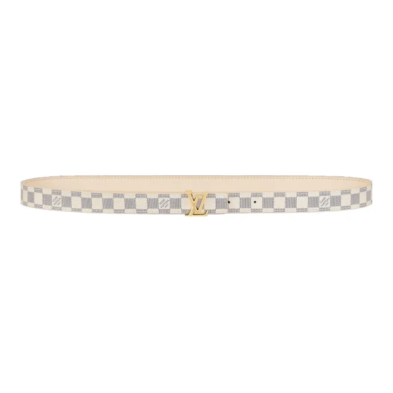 LOUIS VUITTON ICONIC Double Sided Smooth Buckle Women's Width 2cm-1