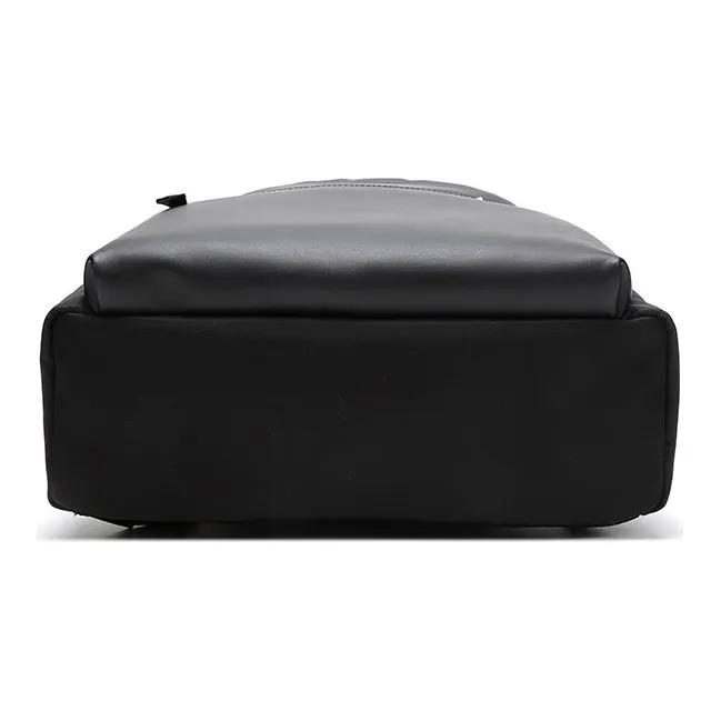 FENDI Nylon With Leather Backpack Men's Black-5