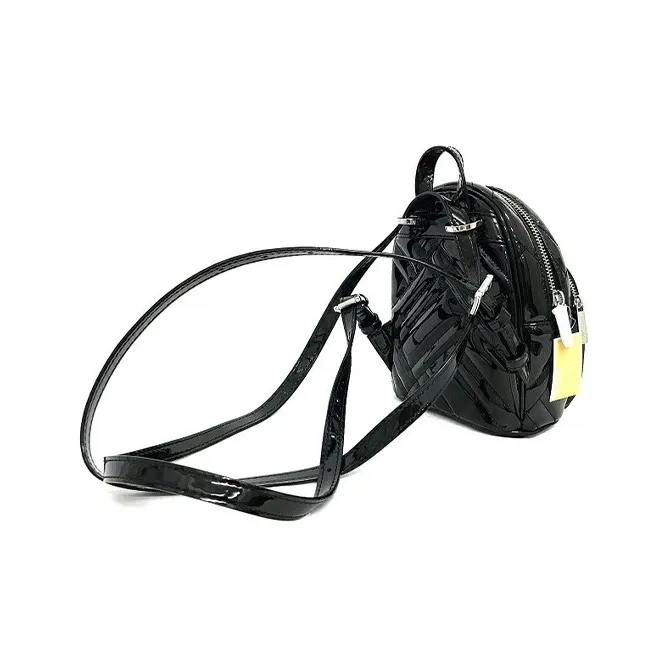 MICHAEL KORS Abbey Leather Backpack Mini Women's Black-2