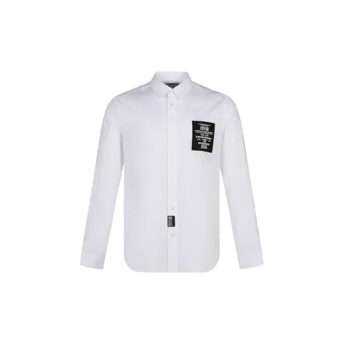 VERSACE JEANS COUTURE Shirts Men White