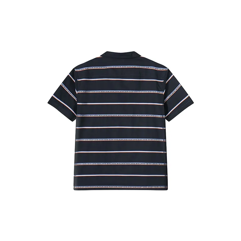 DAVID NAMAN Shirts Men Navy Blue-1