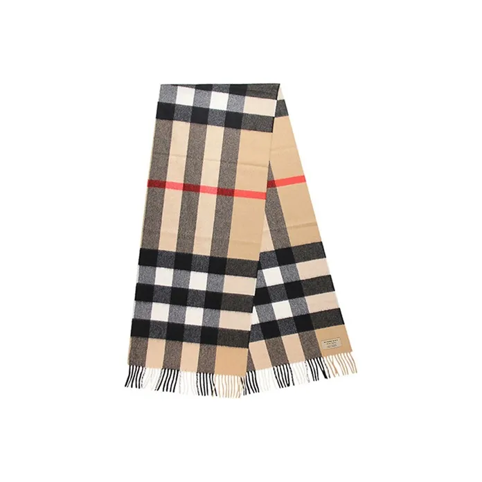 Burberry Cashmere Knit Scarves Unisex-0
