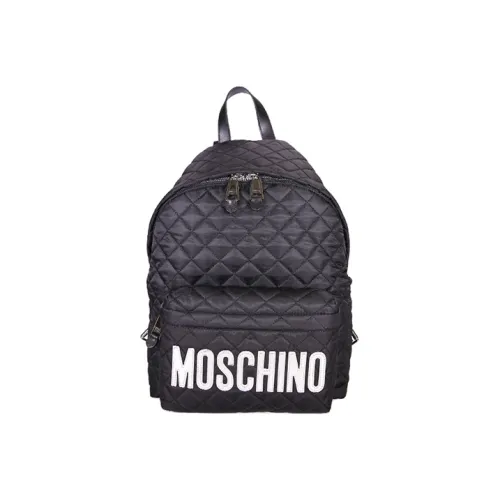 MOSCHINO Tag Quilt Backpack Female