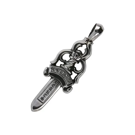 Chrome Hearts 925 Sterling Silver Pendants Unisex-1