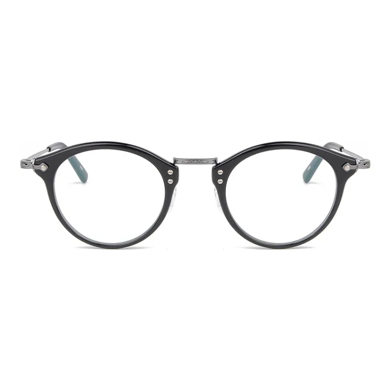 MASUNAGA Titanium Oval Eyeglass Frames Unisex-9