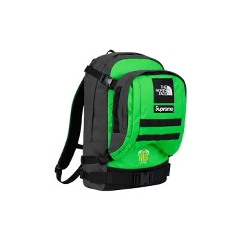 Supreme The North Face Collaboration Spring/Summer 2020 Collection Nylon Backpack Regular Unisex Green