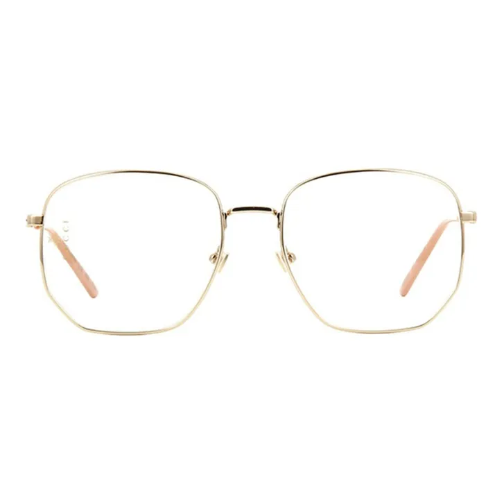 GUCCI Hexagon Frame Glasses-1