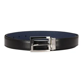 MONTBLANC Cow Leather Belts Men's Multicolor Width 3cm