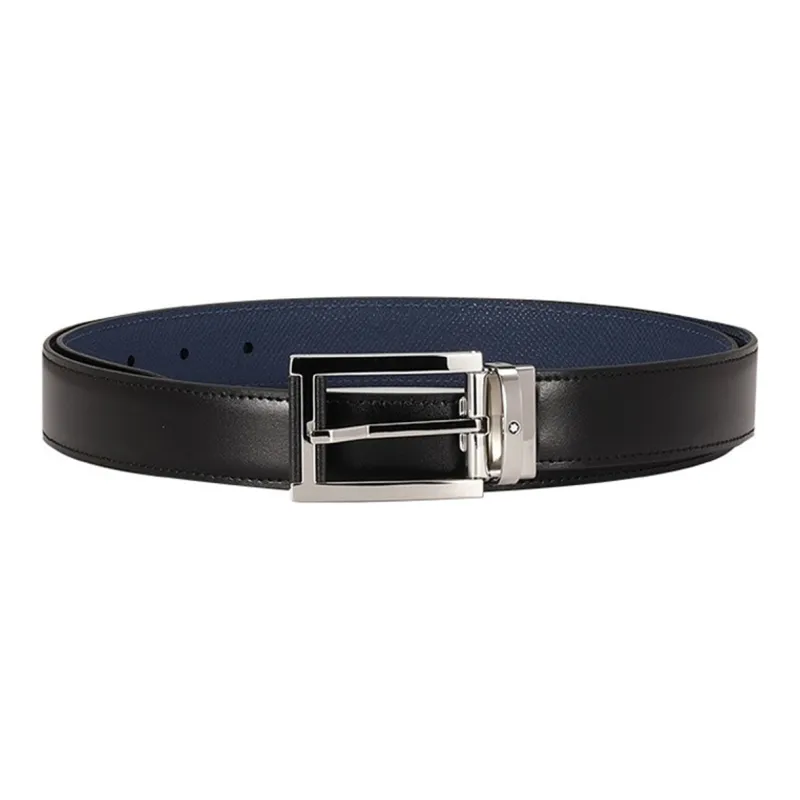 MONTBLANC Cow Leather Belts Men's Multicolor Width 3cm-0