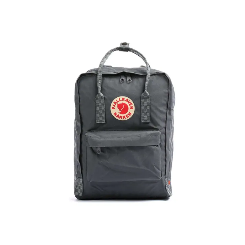 Fjallraven Kanken Cotton Backpack Regular Unisex Super Gray-0