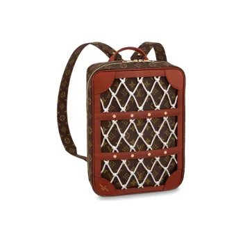 LOUIS VUITTON X Nba Legacy Shoes Box Backpack Monogram Brown