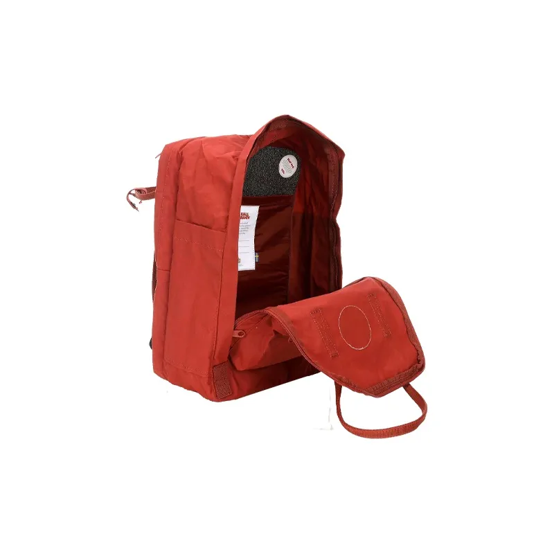 Fjallraven Kanken Vinylon Backpack Regular Men's Brick Red-3