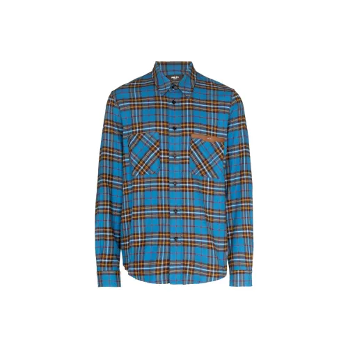 AMIRI Shirts Men Blue