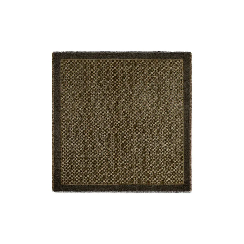 GUCCI Shawls Women's Black/Yellow Gold/Silver-0