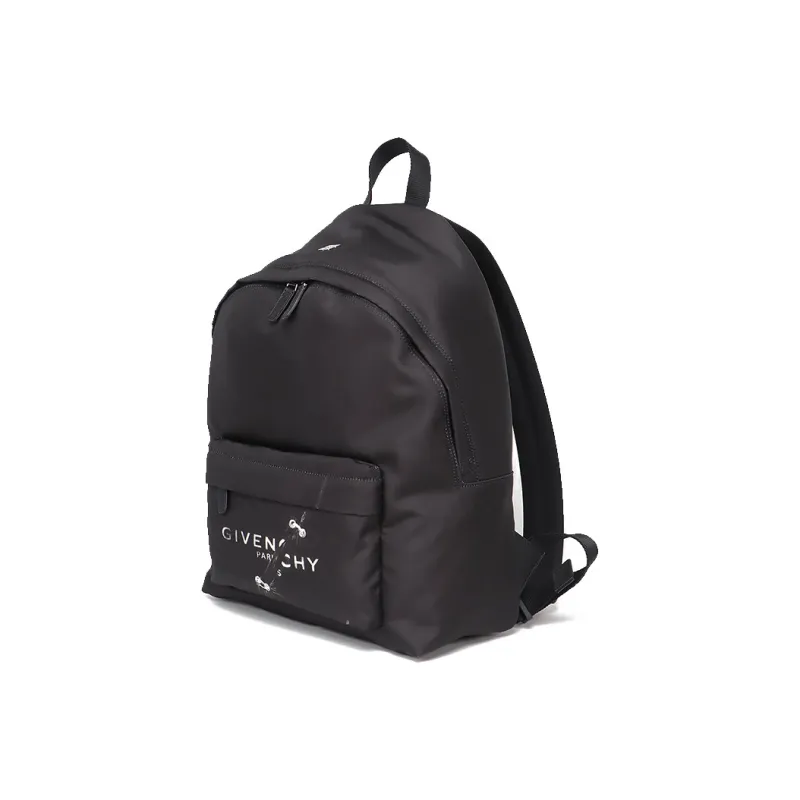 Givenchy Polyester Backpack Medium Size Men's Black-3