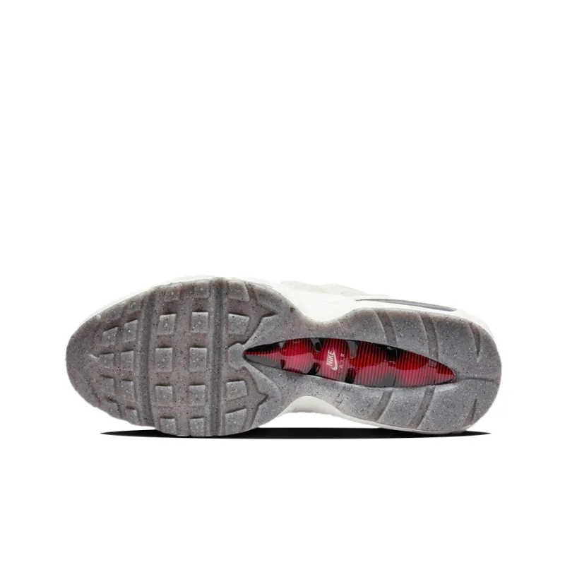 Nike Air Max 95 Light Bone Habanero Red-5