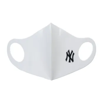 MLB Polyester Face Masks Unisex White