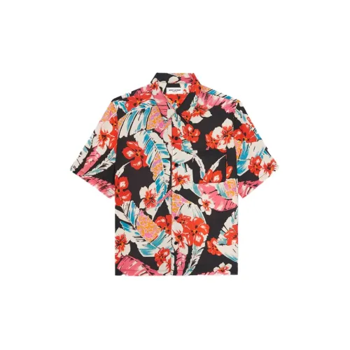 SAINT LAURENT Shirts Men Multicolor