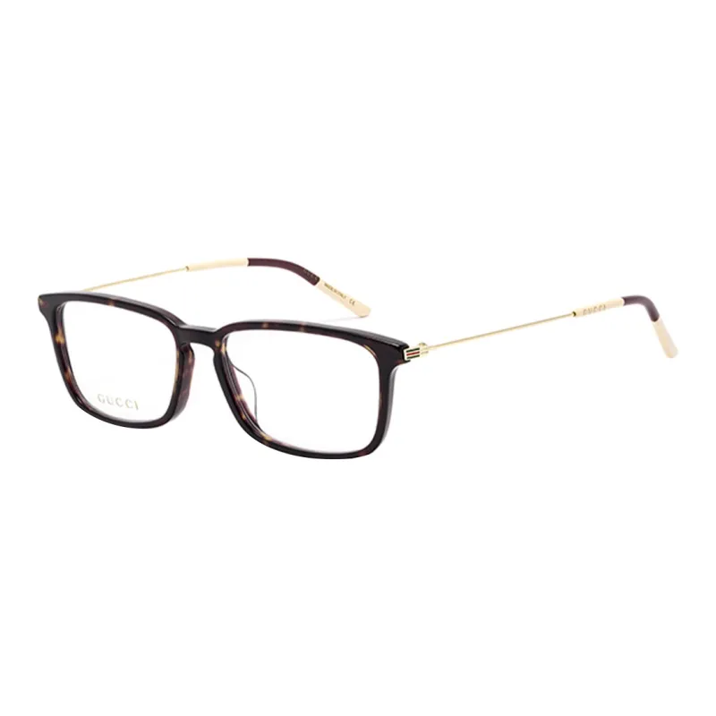 GUCCI Tortoiseshell Rectangle frame Glasses-1