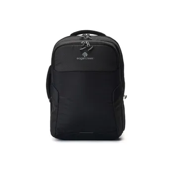 EAGLE CREEK Polyester Travel Bags Laptop Bags Backpack Regular Unisex Black/Volcano Red