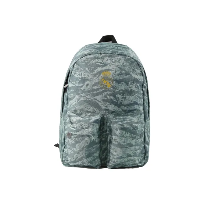 PETERPOINT Oxford Backpack Regular Unisex Yellow/Green-0