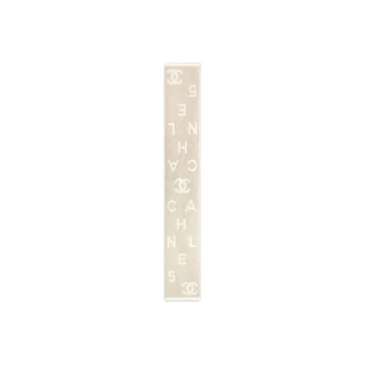 CHANEL Knit Scarves Women's Ecru-1