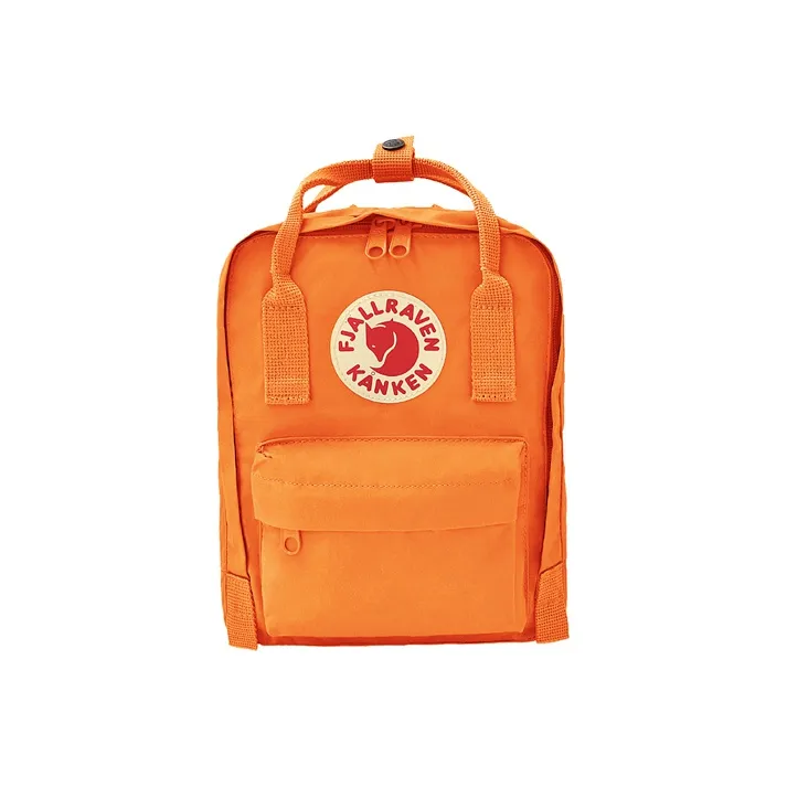 Fjallraven Kanken Ethenyl Backpack Regular Unisex Deep Orange Yellow-0