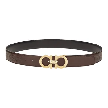Ferragamo Reversible And Adjustable Gancini Belt