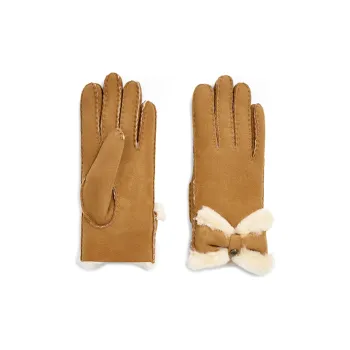 UGG Gloves Women's Chestnut Brown