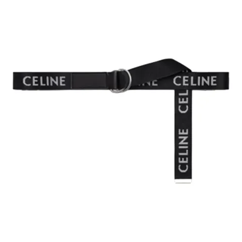 CELINE Medium Double Ring Belt Jacquard 