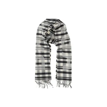 Balenciaga Knit Scarves Unisex Black/Gray