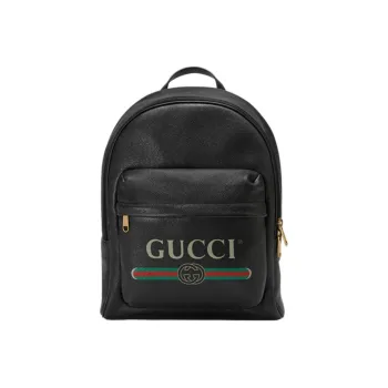 GUCCI Backpack Vintage Logo Black