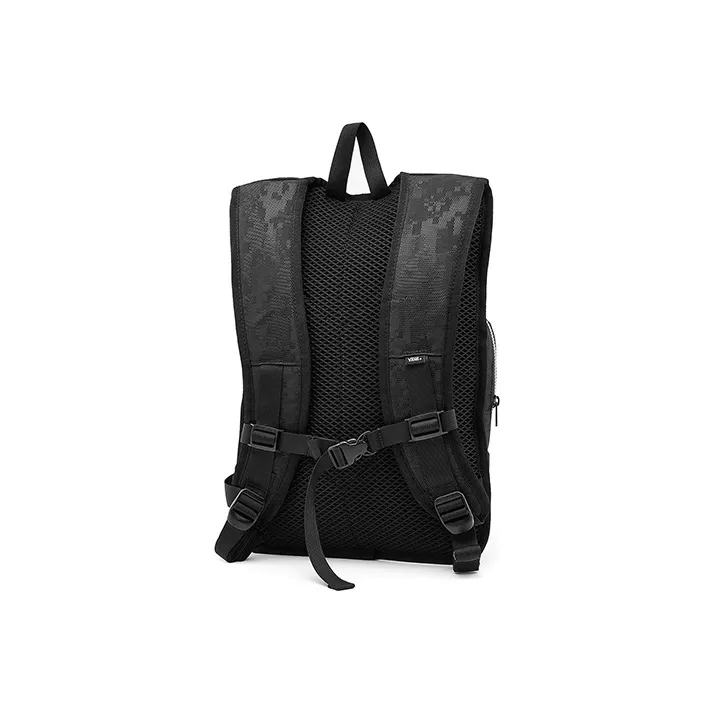 Vans Nylon Backpack Regular Unisex Black Camouflage-2