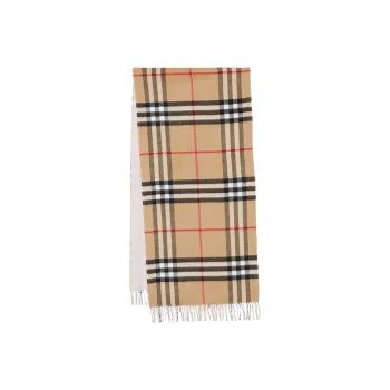 Burberry Double Face Medium Giant Check Scarf