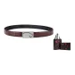 Brown Strap with Silver Buckle+Premium Box