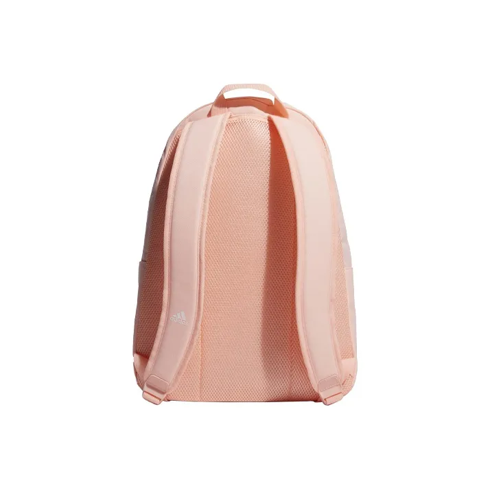 Adidas Recycled Polyester Plain Weave Fabric Backpack Regular Women's Pink-2