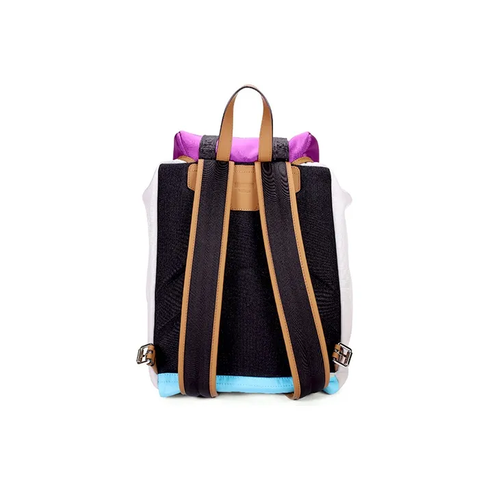 MOSCHINO Nylon Fabric Travel Bags Backpack Men's Multicolor-1