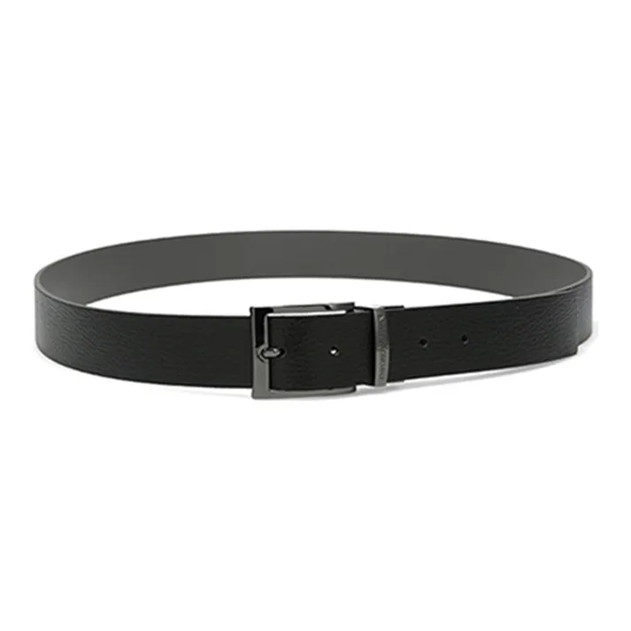 EMPORIO ARMANI Grained Leather Belt-2