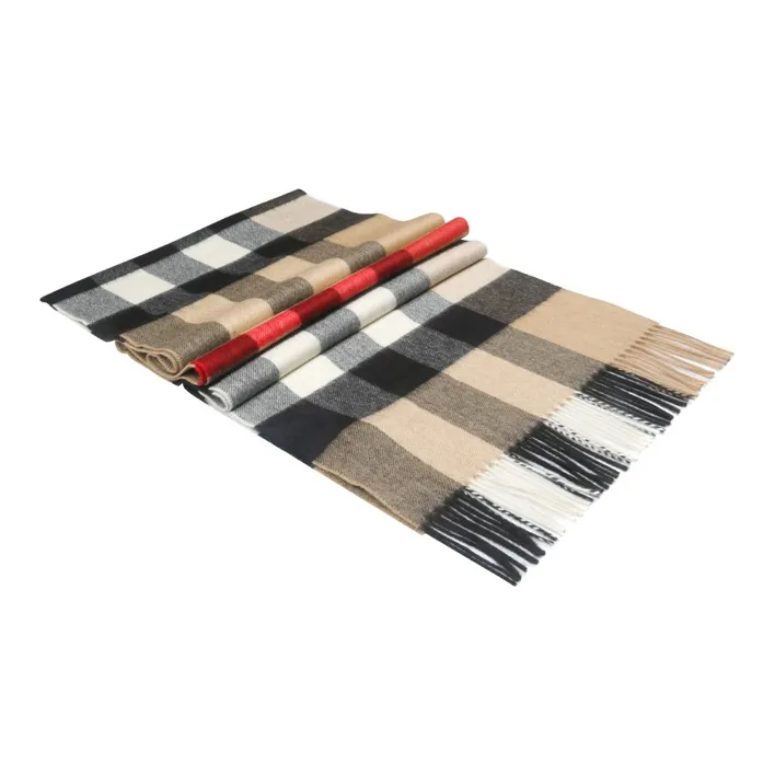 Burberry Cashmere Knit Scarves Unisex-4