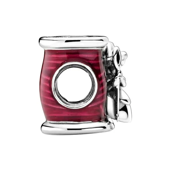 Pandora Charms / Pendants Women's Rose Red/Silver-2