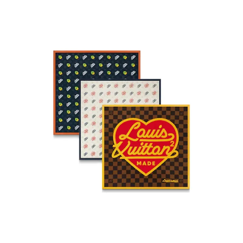 LOUIS VUITTON X Nigo Lv Made Bandana Set-3