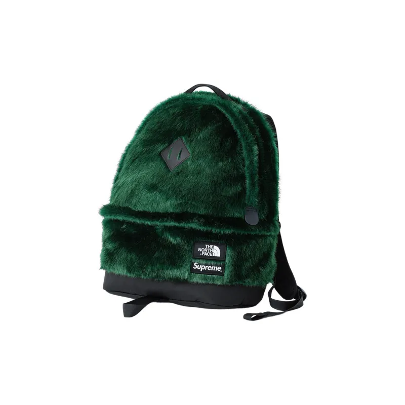 Supreme The North Face Collaboration Fur Backpack Regular Unisex Black-4
