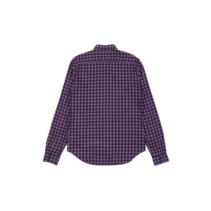 Burberry Shirts Men Purple-1